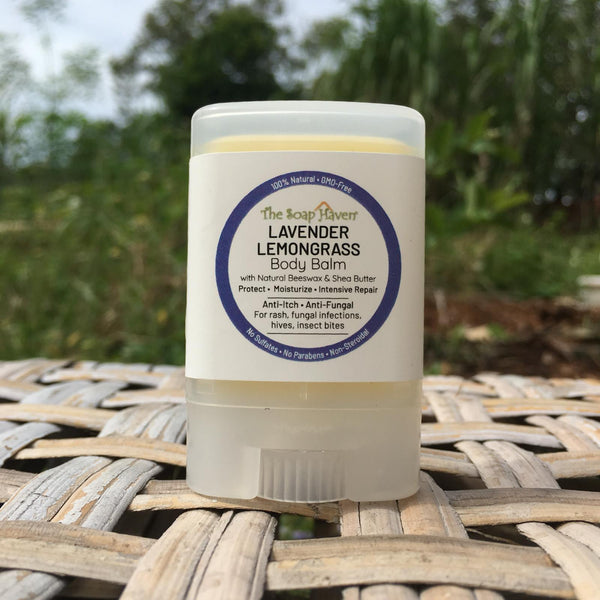 The Soap Haven Lavender-Lemongrass Body Balm (Best Seller - For Itch Relief and Healing from Insect bites, Rash, Fungal Infections)