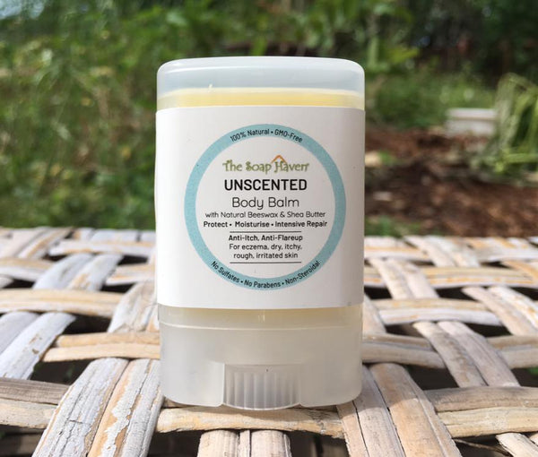 The Soap Haven Premium Unscented Body Balm (#1 Best Seller - Protect, Moisturise, Intensive Repair, Anti-flareup,Healing Balm For Eczema & Itch Relief & Skin Regeneration)