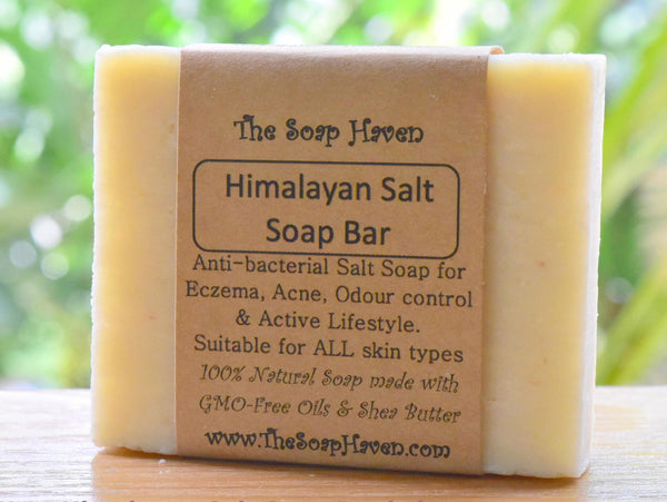 Himalayan Salt Soap (Best Seller for Skin Renewal, Eczema, Psoriasis, Odor Control)